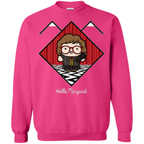 Sweatshirts Heliconia / Small Hello Margaret Crewneck Sweatshirt