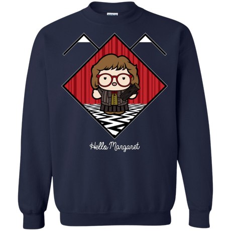 Sweatshirts Navy / Small Hello Margaret Crewneck Sweatshirt