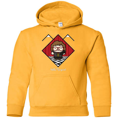 Sweatshirts Gold / YS Hello Margaret Youth Hoodie