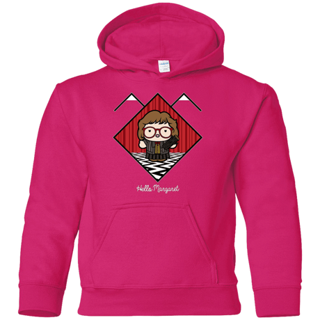 Sweatshirts Heliconia / YS Hello Margaret Youth Hoodie