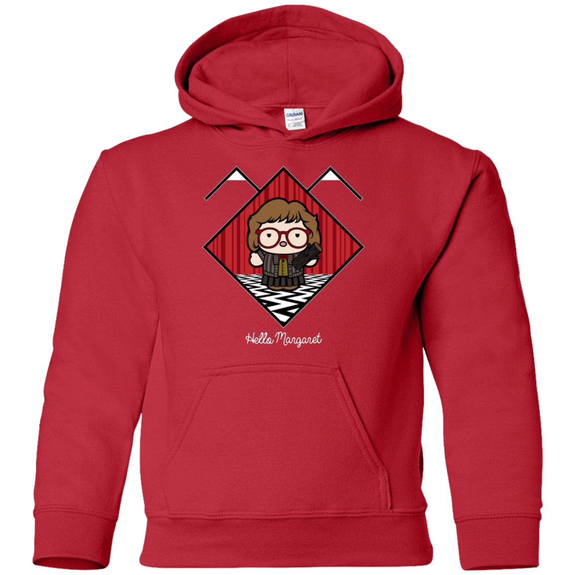 Sweatshirts Red / YS Hello Margaret Youth Hoodie