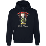 Sweatshirts Navy / Small HELLO MEOW Premium Fleece Hoodie