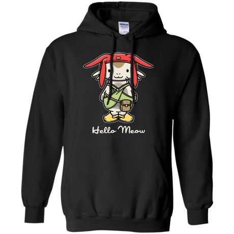 Sweatshirts Black / Small HELLO MEOW Pullover Hoodie