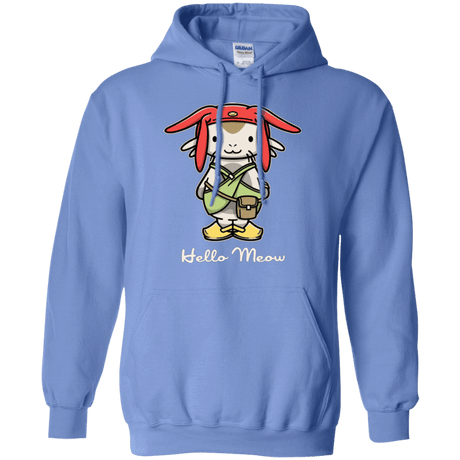 Sweatshirts Carolina Blue / Small HELLO MEOW Pullover Hoodie