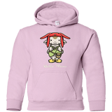 Sweatshirts Light Pink / YS HELLO MEOW Youth Hoodie