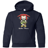 Sweatshirts Navy / YS HELLO MEOW Youth Hoodie