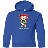 Sweatshirts Royal / YS HELLO MEOW Youth Hoodie