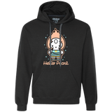 Sweatshirts Black / S Hello Pearl Premium Fleece Hoodie