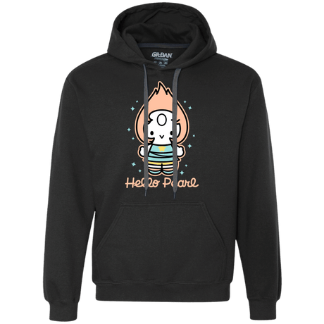 Sweatshirts Black / S Hello Pearl Premium Fleece Hoodie