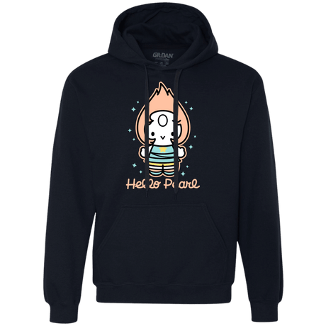 Sweatshirts Navy / S Hello Pearl Premium Fleece Hoodie