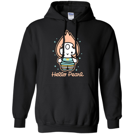Sweatshirts Black / S Hello Pearl Pullover Hoodie