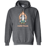 Sweatshirts Dark Heather / S Hello Pearl Pullover Hoodie