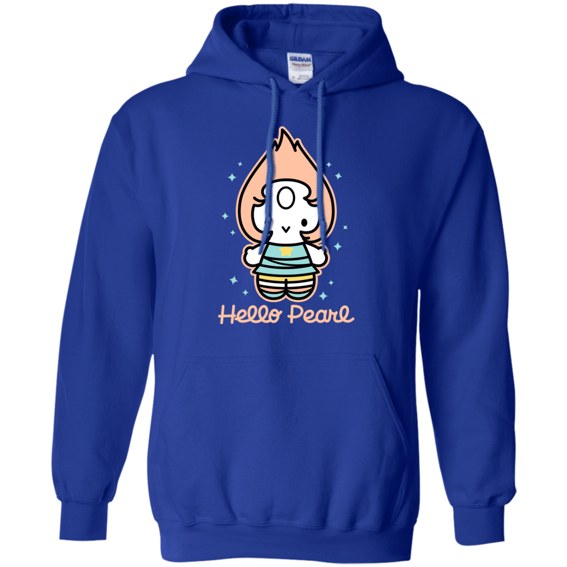 Sweatshirts Royal / S Hello Pearl Pullover Hoodie