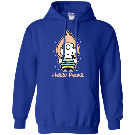 Sweatshirts Royal / S Hello Pearl Pullover Hoodie