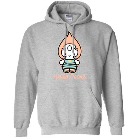 Sweatshirts Sport Grey / S Hello Pearl Pullover Hoodie