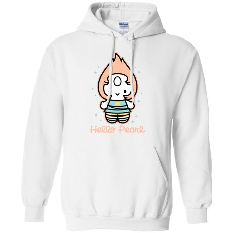 Sweatshirts White / S Hello Pearl Pullover Hoodie