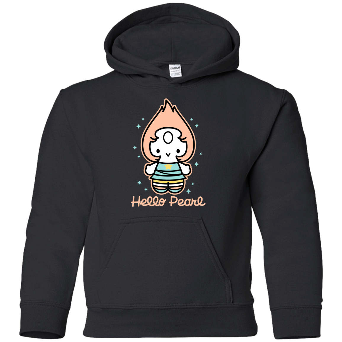 Sweatshirts Black / YS Hello Pearl Youth Hoodie