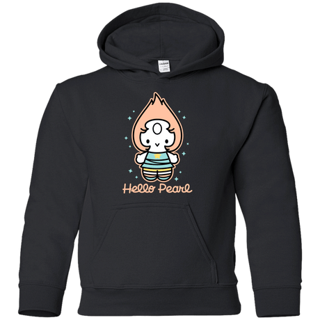Sweatshirts Black / YS Hello Pearl Youth Hoodie