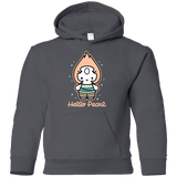 Sweatshirts Charcoal / YS Hello Pearl Youth Hoodie