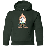 Sweatshirts Forest Green / YS Hello Pearl Youth Hoodie