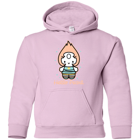 Sweatshirts Light Pink / YS Hello Pearl Youth Hoodie