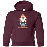 Sweatshirts Maroon / YS Hello Pearl Youth Hoodie