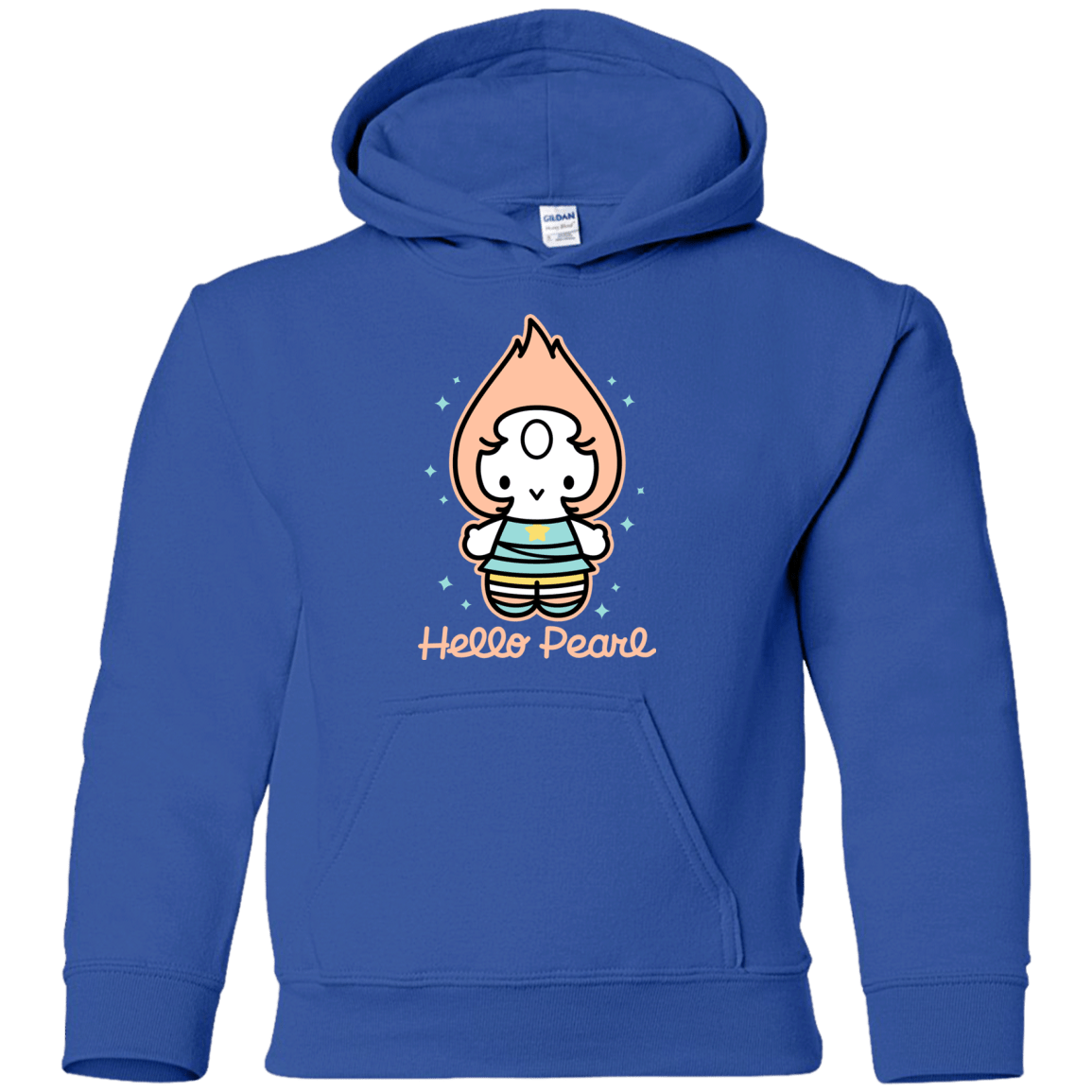 Sweatshirts Royal / YS Hello Pearl Youth Hoodie