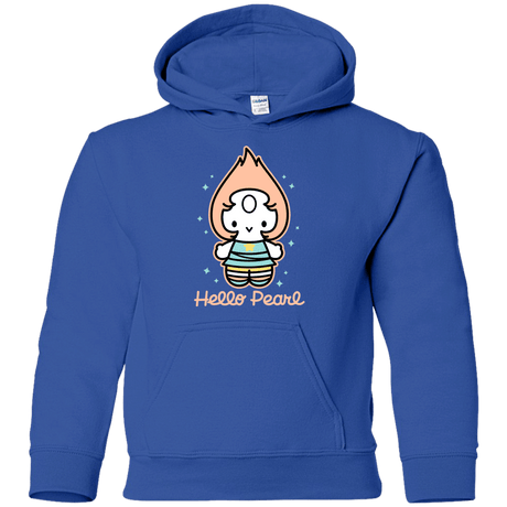 Sweatshirts Royal / YS Hello Pearl Youth Hoodie