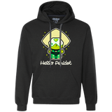 Sweatshirts Black / S Hello Peridot Premium Fleece Hoodie