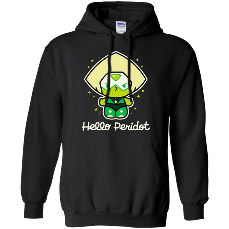 Sweatshirts Black / S Hello Peridot Pullover Hoodie