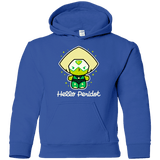 Sweatshirts Royal / YS Hello Peridot Youth Hoodie