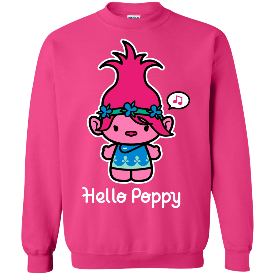 Sweatshirts Heliconia / S Hello Poppy Crewneck Sweatshirt
