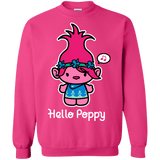 Sweatshirts Heliconia / S Hello Poppy Crewneck Sweatshirt