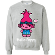 Sweatshirts Sport Grey / S Hello Poppy Crewneck Sweatshirt