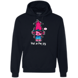 Sweatshirts Navy / S Hello Poppy Premium Fleece Hoodie