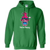 Sweatshirts Irish Green / S Hello Poppy Pullover Hoodie