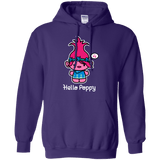 Sweatshirts Purple / S Hello Poppy Pullover Hoodie