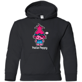 Sweatshirts Black / YS Hello Poppy Youth Hoodie