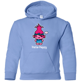 Sweatshirts Carolina Blue / YS Hello Poppy Youth Hoodie