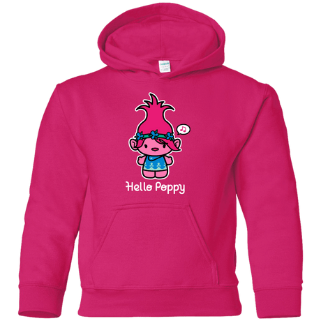 Sweatshirts Heliconia / YS Hello Poppy Youth Hoodie