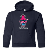 Sweatshirts Navy / YS Hello Poppy Youth Hoodie