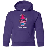 Sweatshirts Purple / YS Hello Poppy Youth Hoodie
