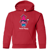 Sweatshirts Red / YS Hello Poppy Youth Hoodie