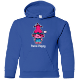 Sweatshirts Royal / YS Hello Poppy Youth Hoodie