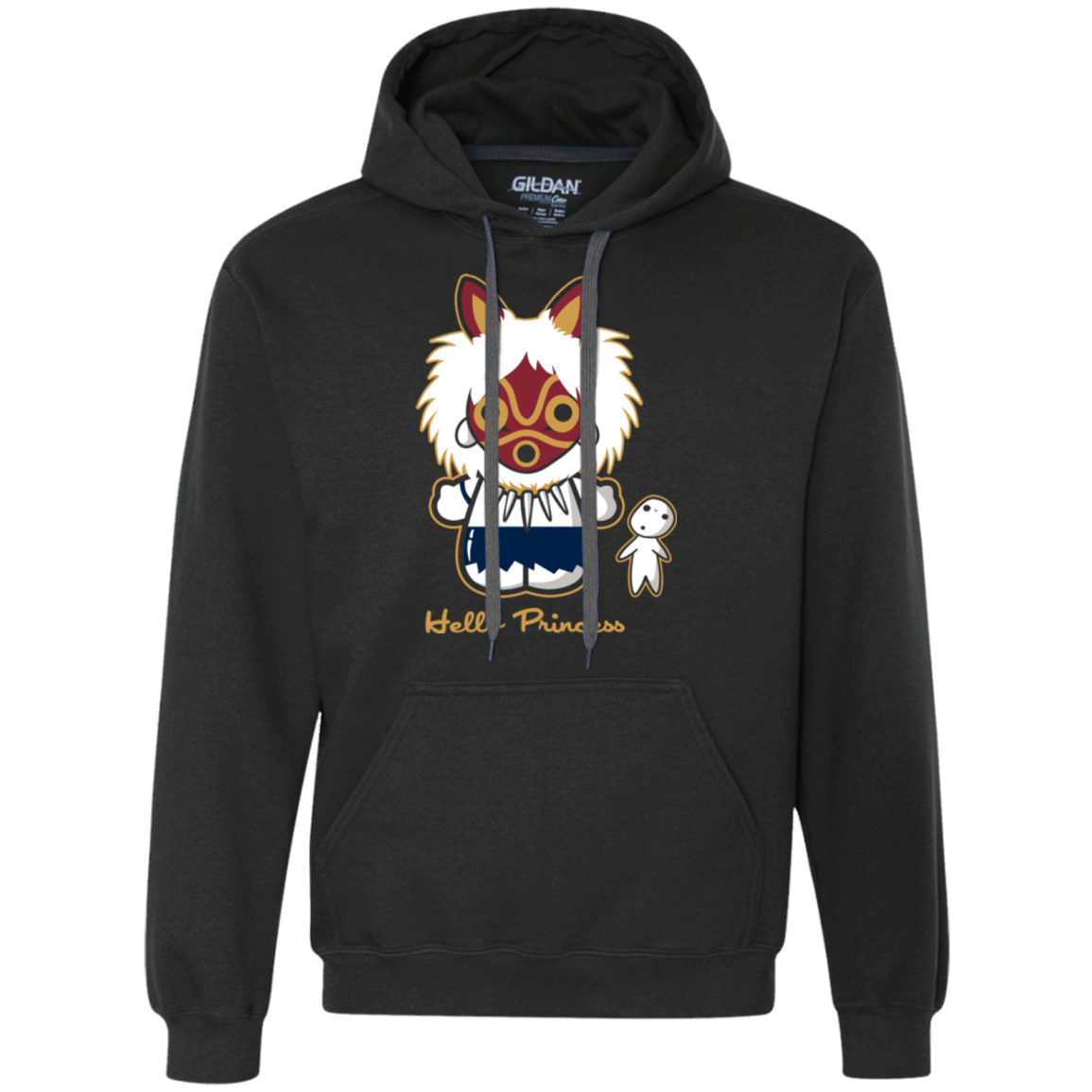 Sweatshirts Black / Small Hello Princess Premium Fleece Hoodie