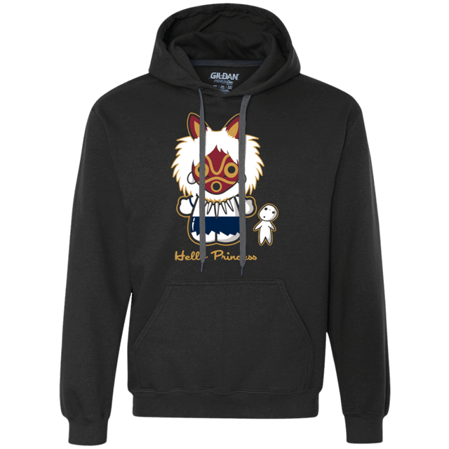 Sweatshirts Black / Small Hello Princess Premium Fleece Hoodie