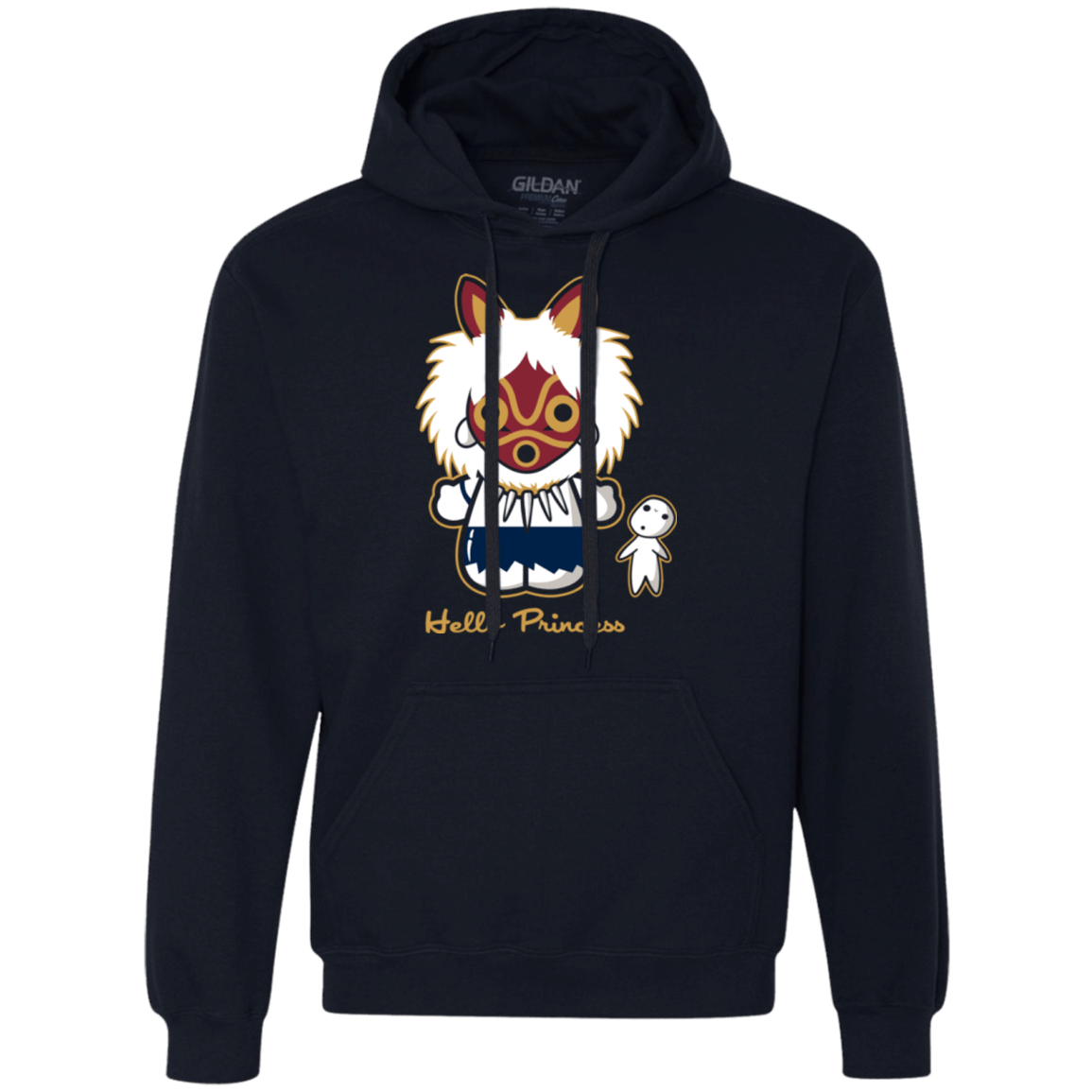 Sweatshirts Navy / Small Hello Princess Premium Fleece Hoodie