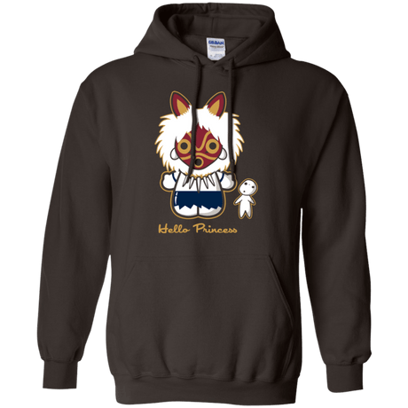 Sweatshirts Dark Chocolate / Small Hello Princess Pullover Hoodie