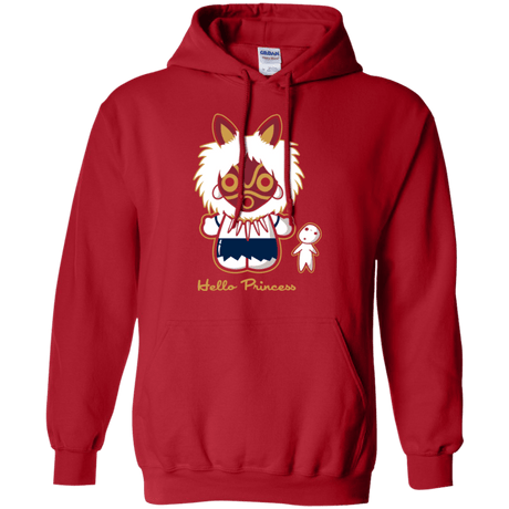 Sweatshirts Red / Small Hello Princess Pullover Hoodie