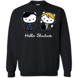 Sweatshirts Black / Small Hello Sherlock Crewneck Sweatshirt